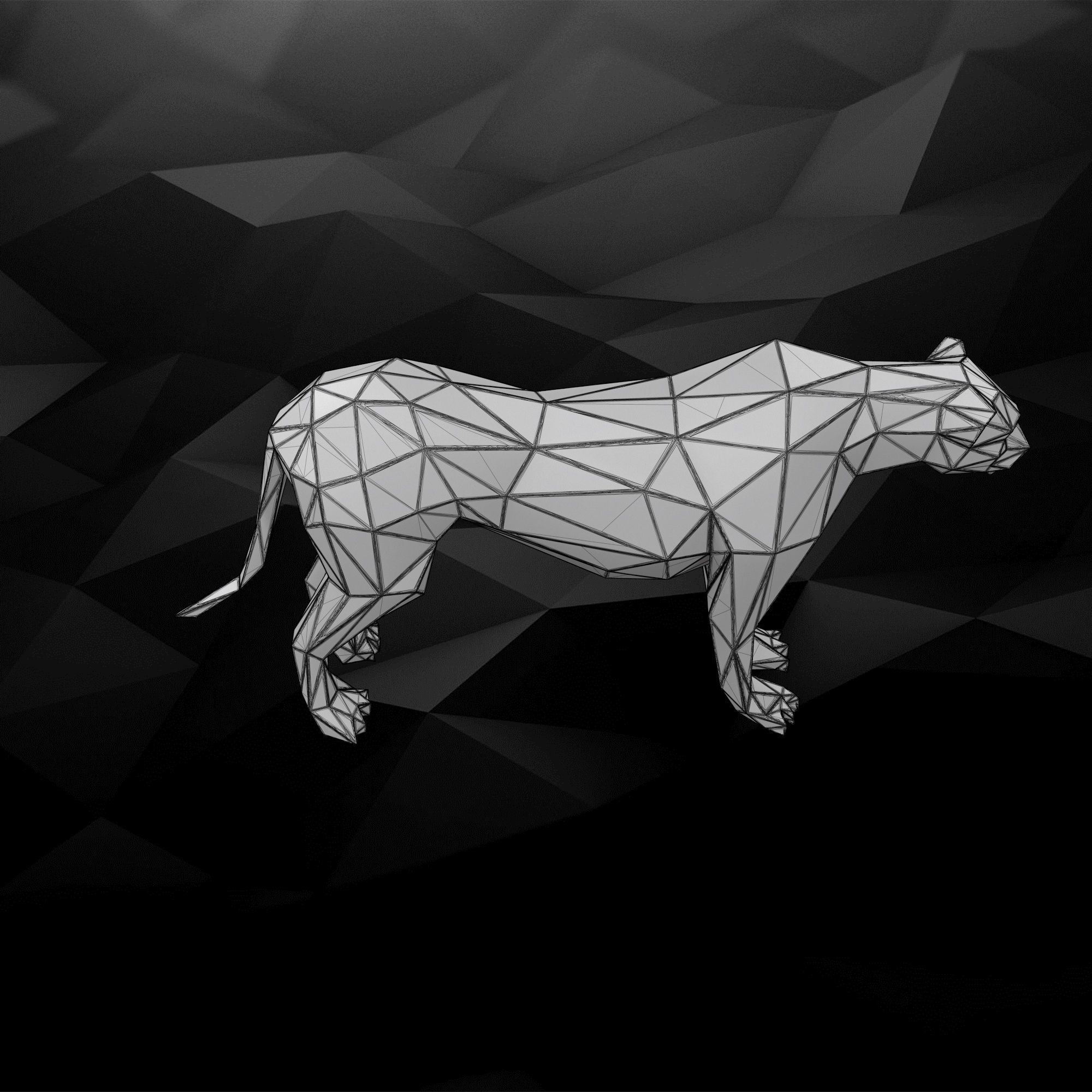 3D Printable Cheetah Model 3D print model_19