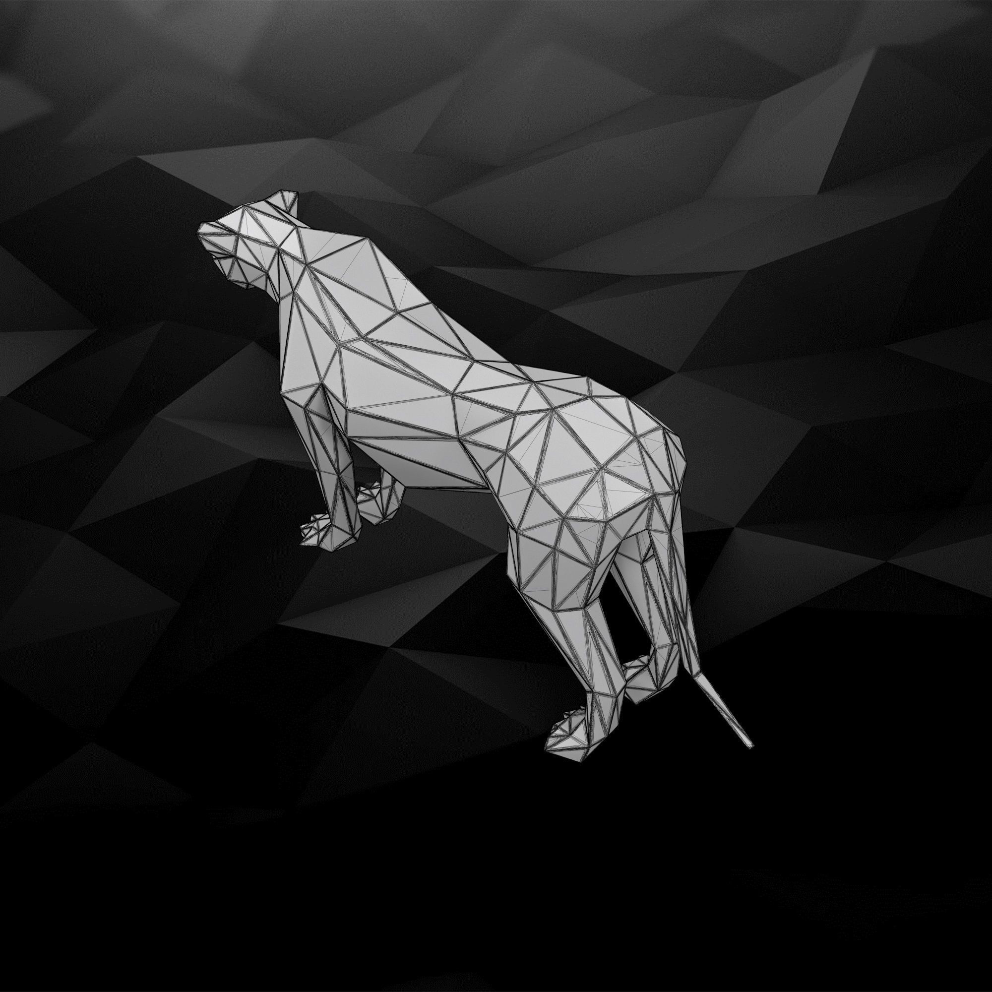 3D Printable Cheetah Model 3D print model_22