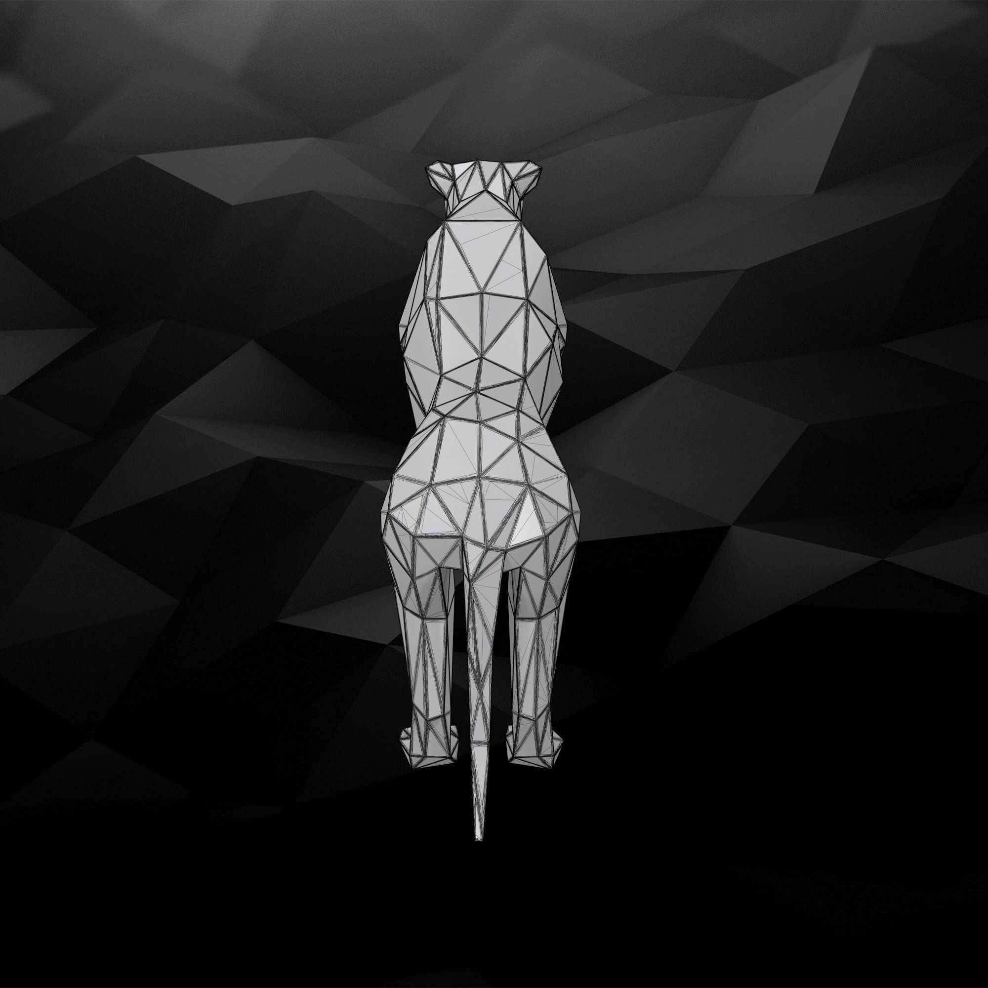 3D Printable Cheetah Model 3D print model_21