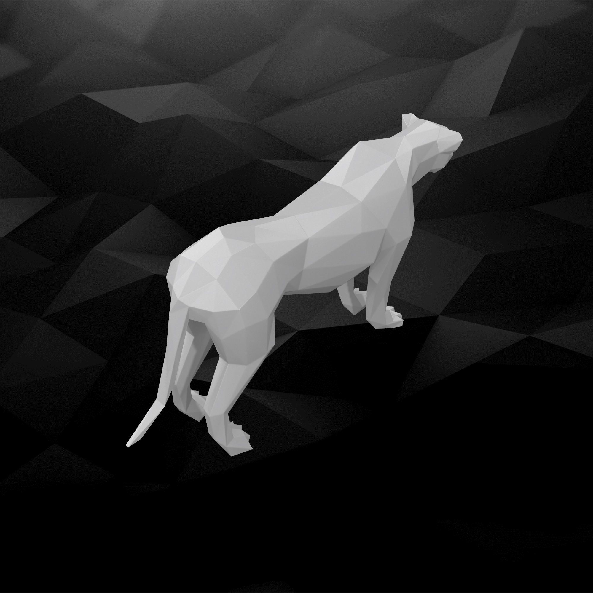 3D Printable Cheetah Model 3D print model_12