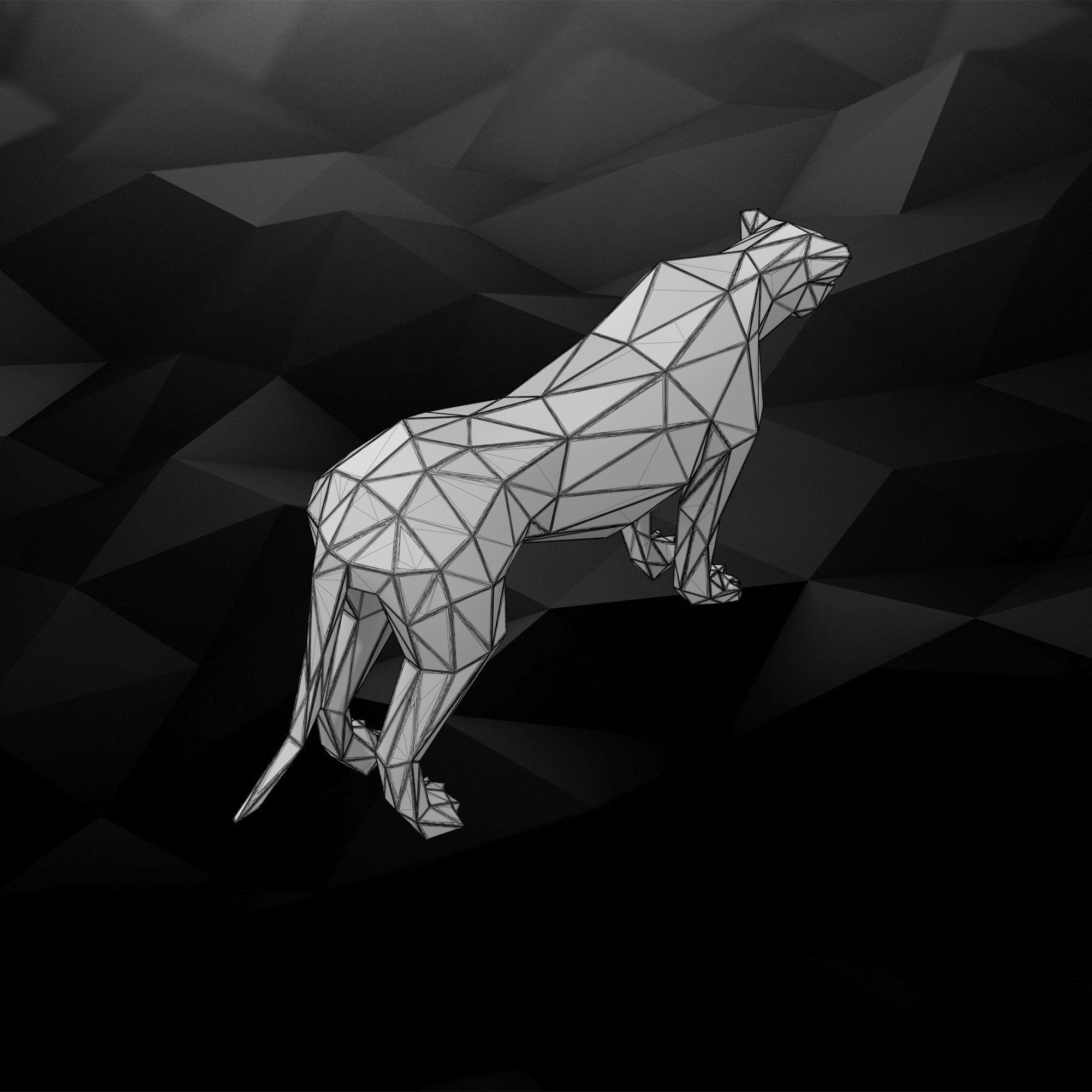 3D Printable Cheetah Model 3D print model_20
