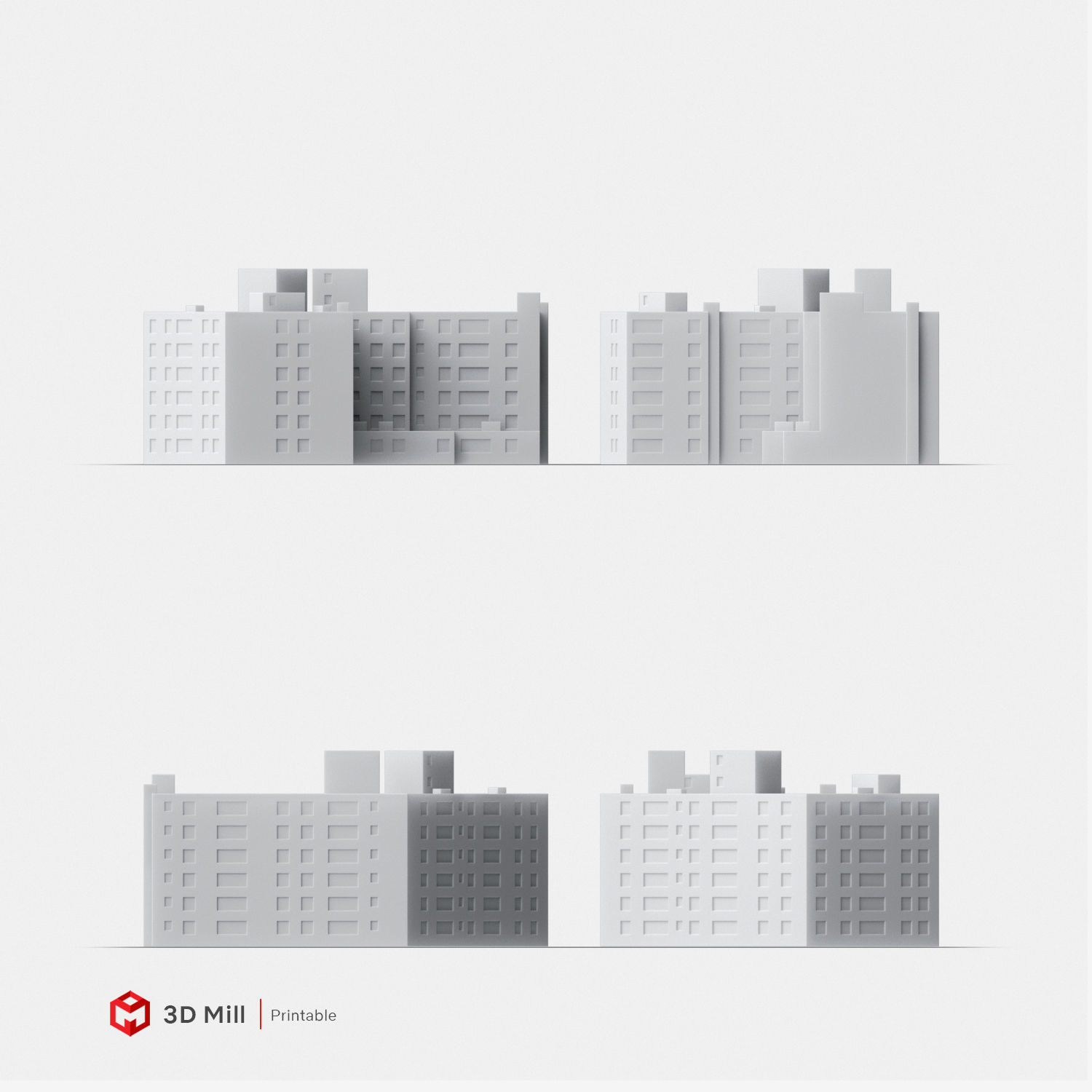 3D Print miniature building RB-US-NY-013 3D print model_2