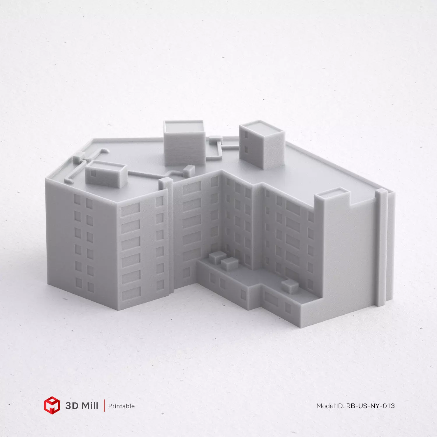 3D Print miniature building RB-US-NY-013 3D print model_0