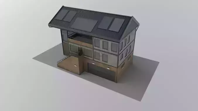 Modern Condominium 3D model