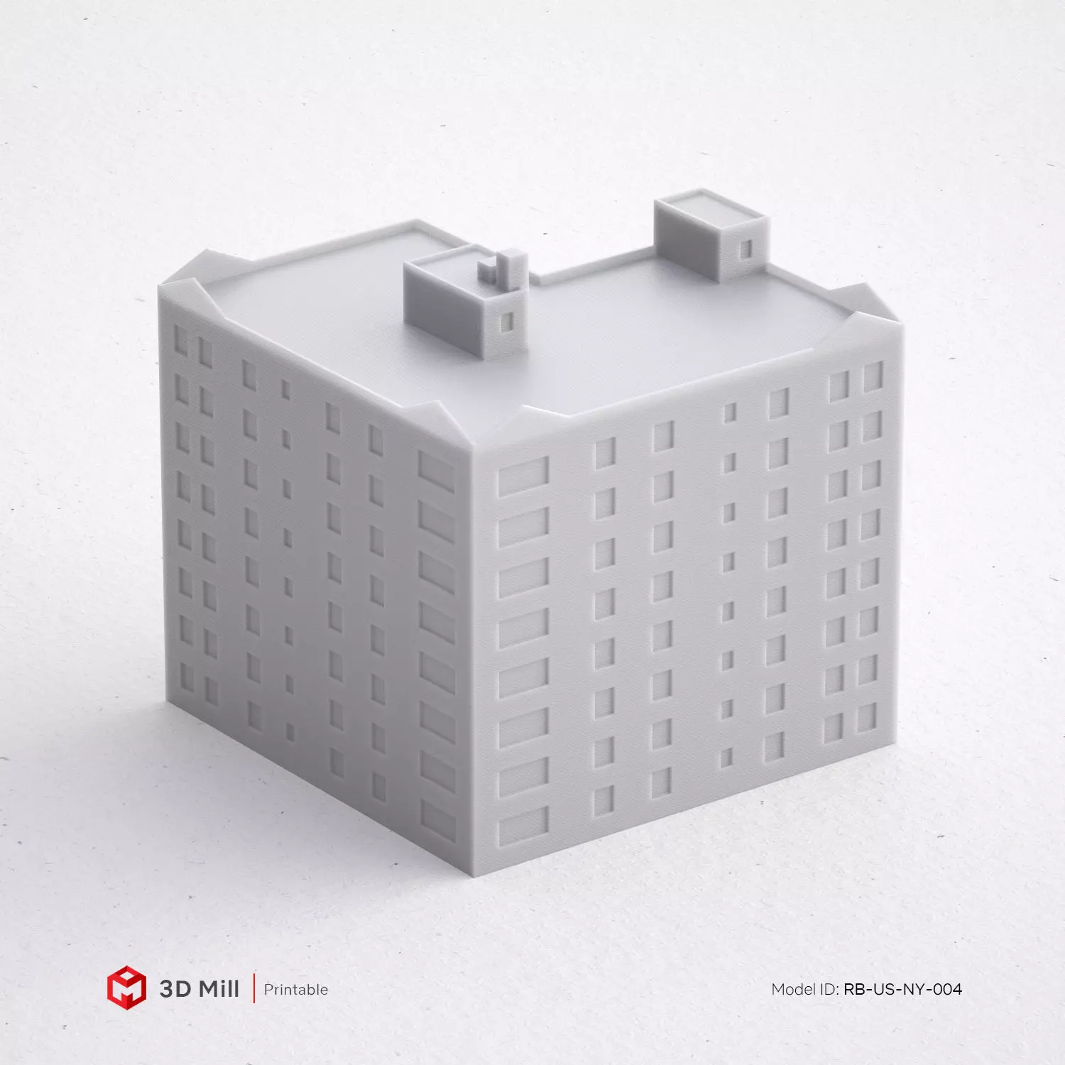 3D Print miniature building RB-US-NY-004 3D print model_0