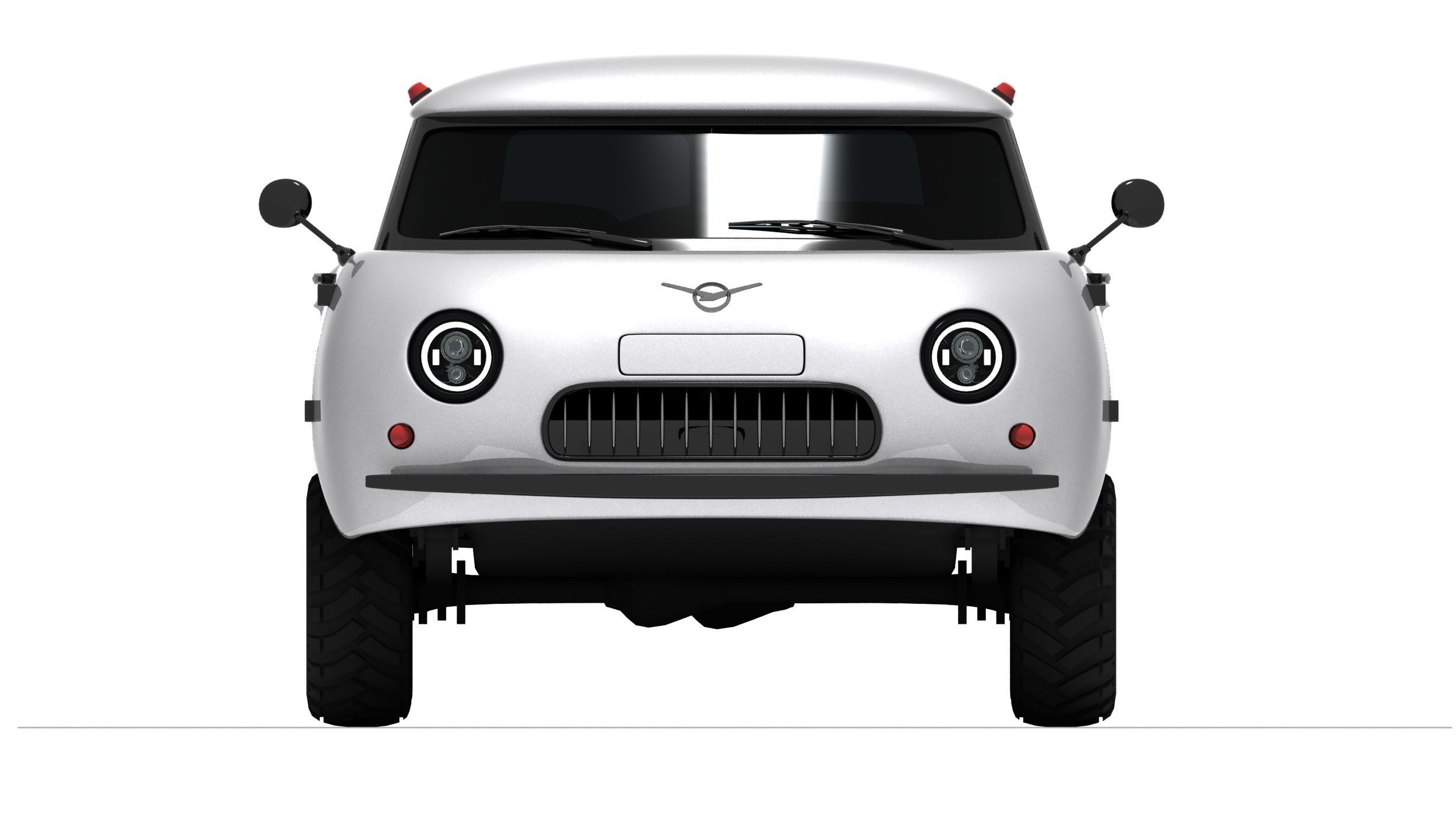 UAZ-452 Concept Car 3D model_18