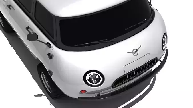 UAZ-452 Concept Car 3D model