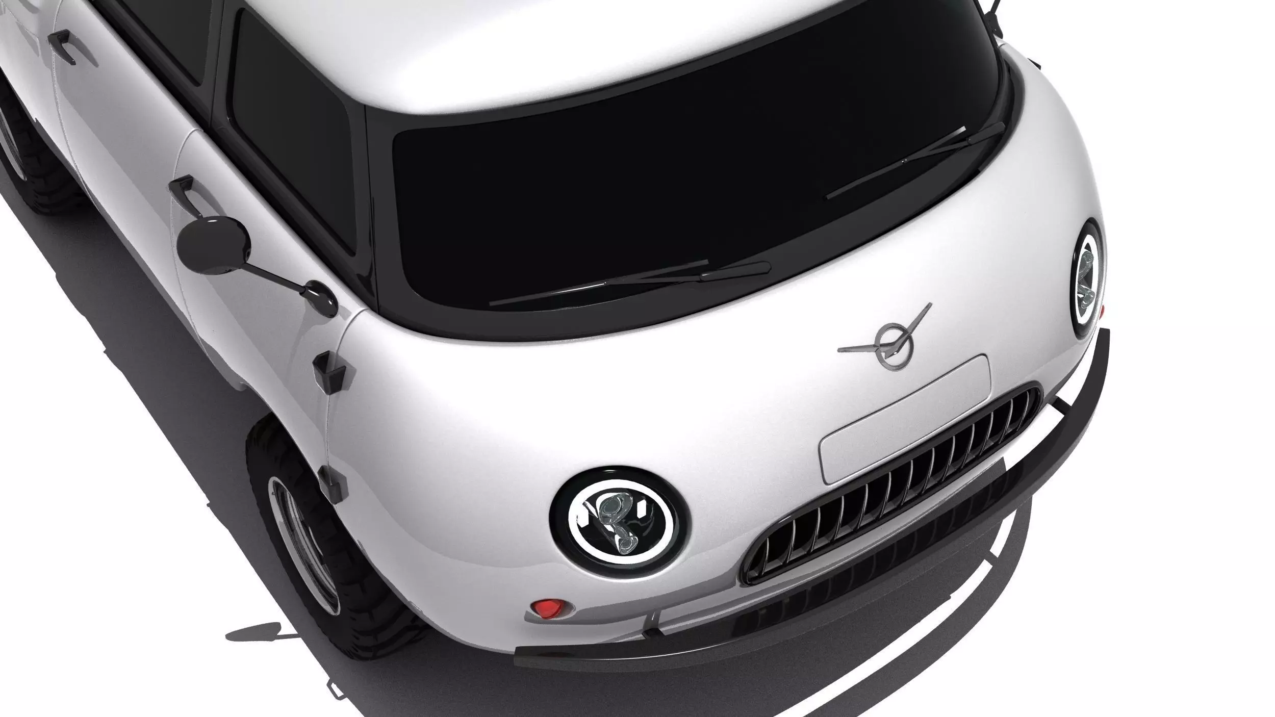 UAZ-452 Concept Car 3D model_0