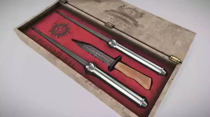 Supernatural Knife Box