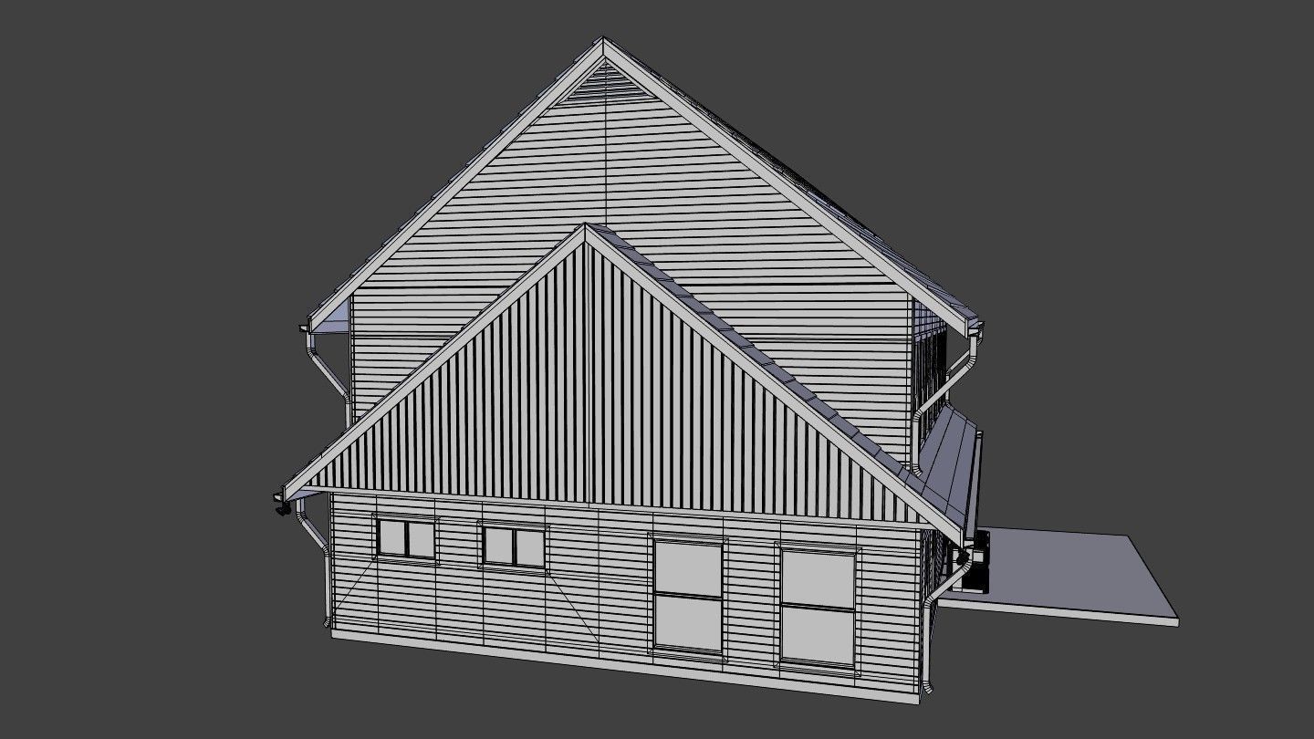 Modern House 3D model_8