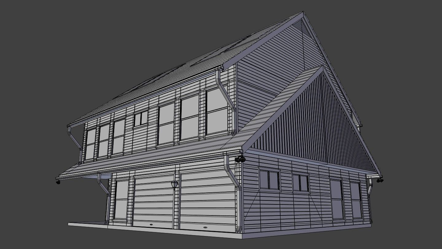 Modern House 3D model_14