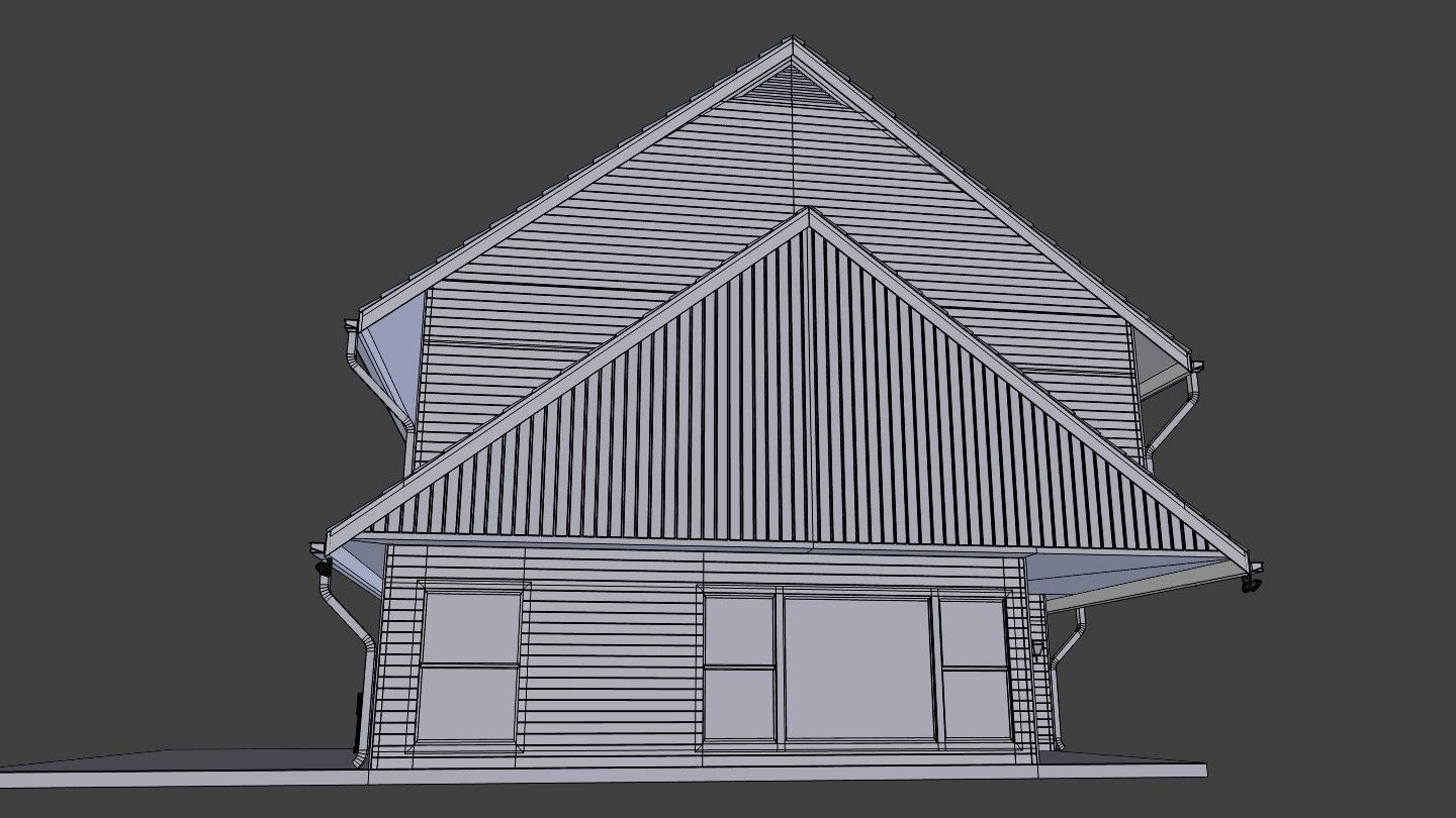 Modern House 3D model_11
