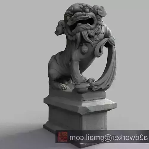 Lion-statue-007M lion statue