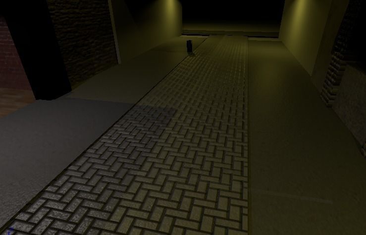 street alley 3D model_2