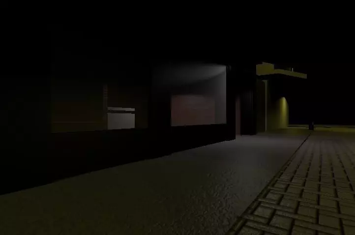 street alley 3D model_0