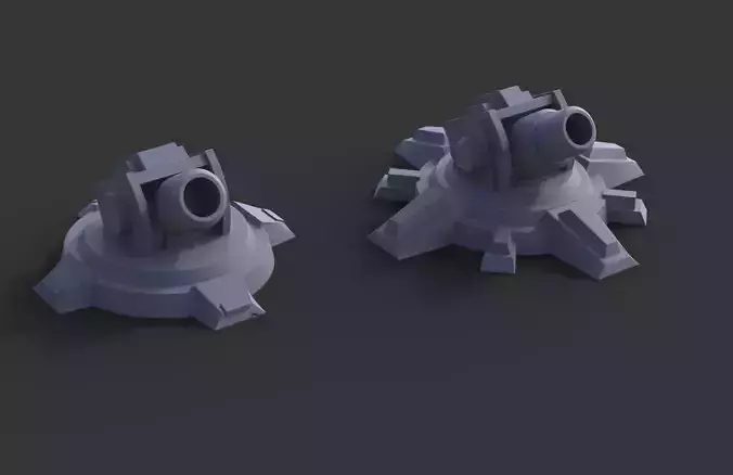 Mortar - Wargaming Model 3D print model