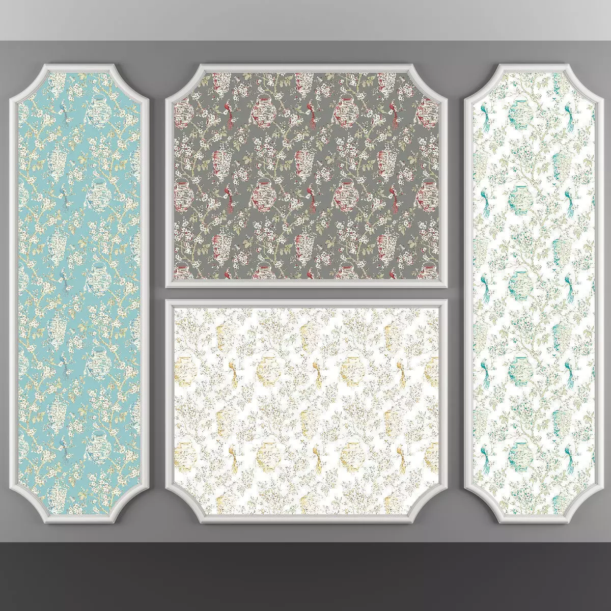  Wallpaper - 7  4 Color 3D model_0