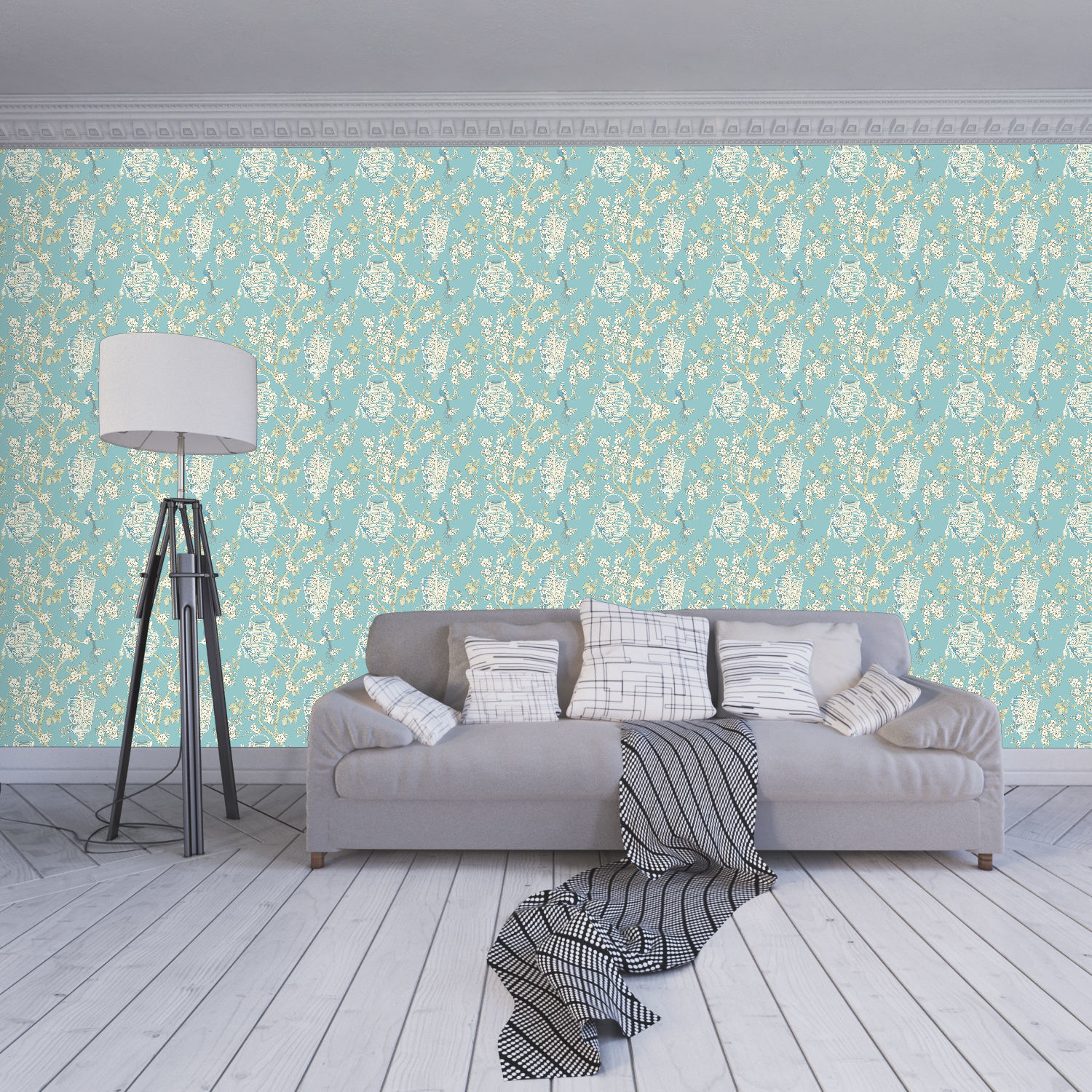  Wallpaper - 7  4 Color 3D model_1