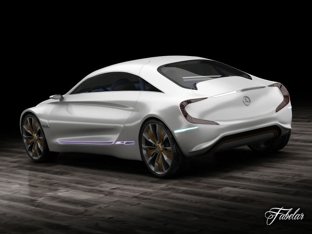 Mercedes Concepts vol 3 3D model_7
