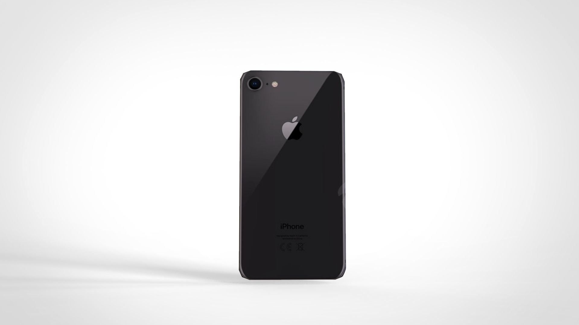 Iphone X Iphone 8 plus Iphone 8 low Poly 3D model Low-poly 3D model_8