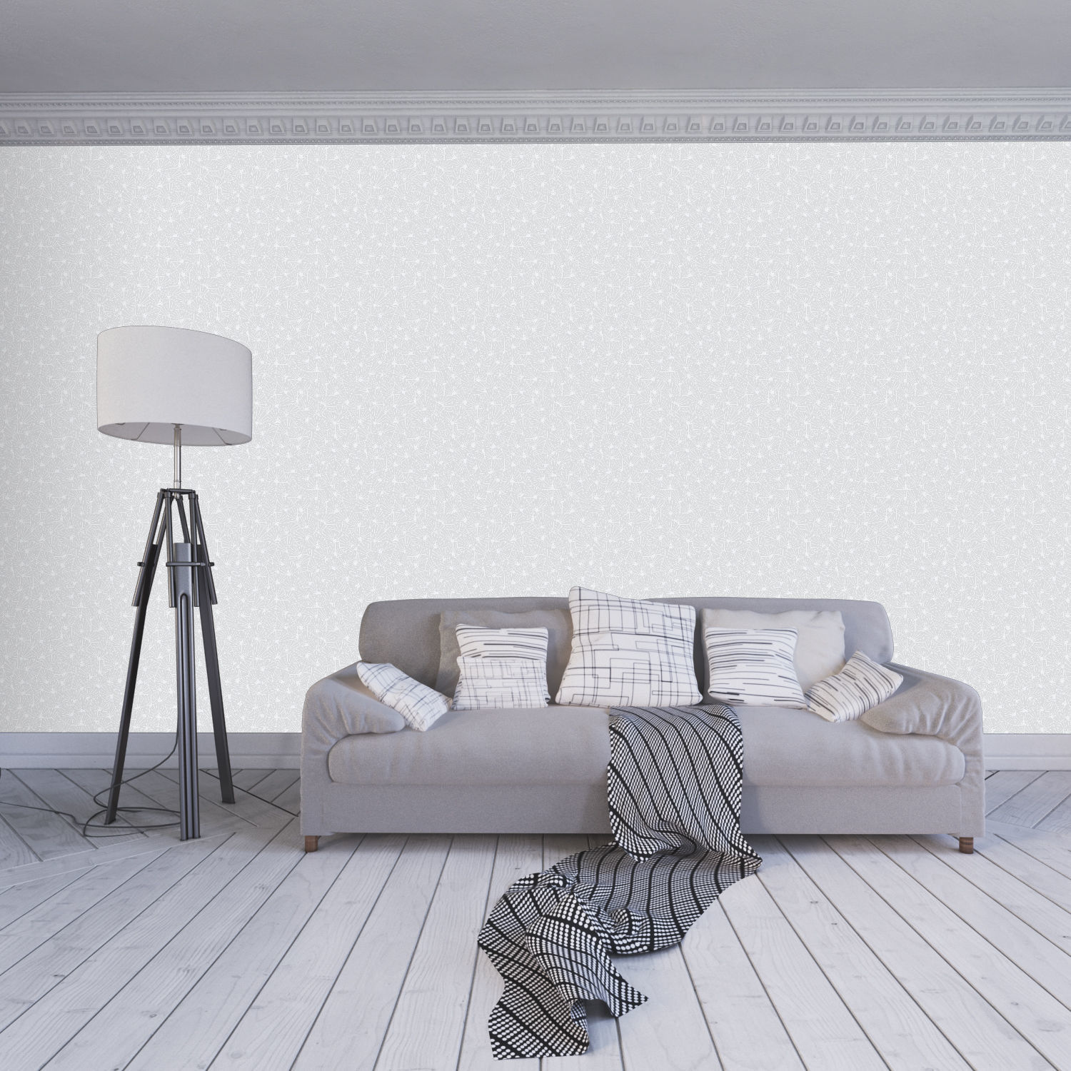 Wallpaper - 11    4 Color 3D model_4