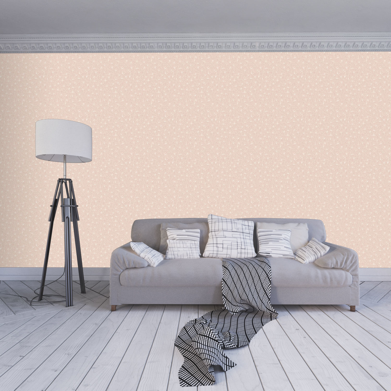 Wallpaper - 11    4 Color 3D model_3
