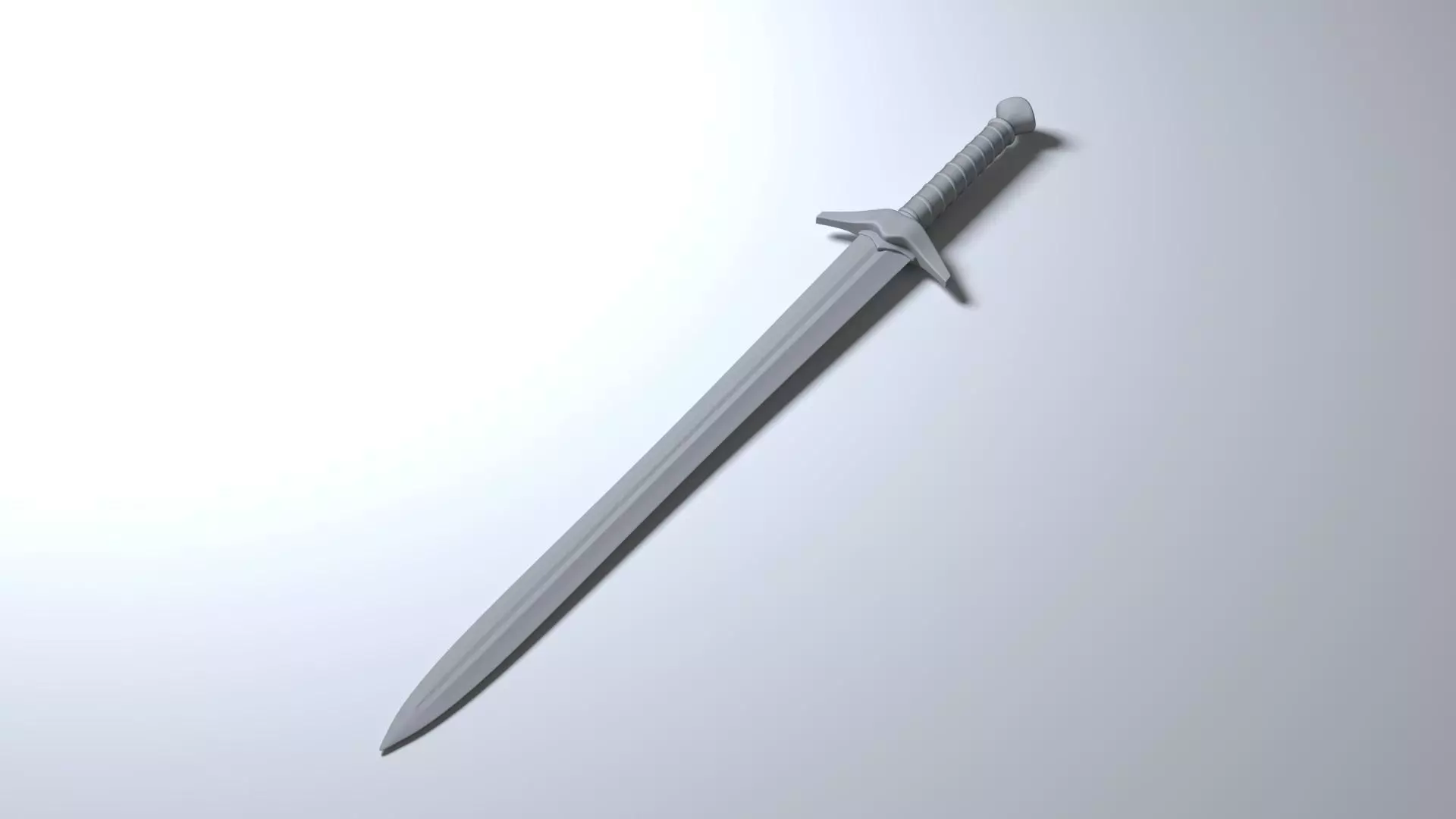 Sword RPG 3D print model_0