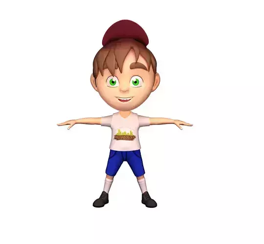 cartoon  boy 