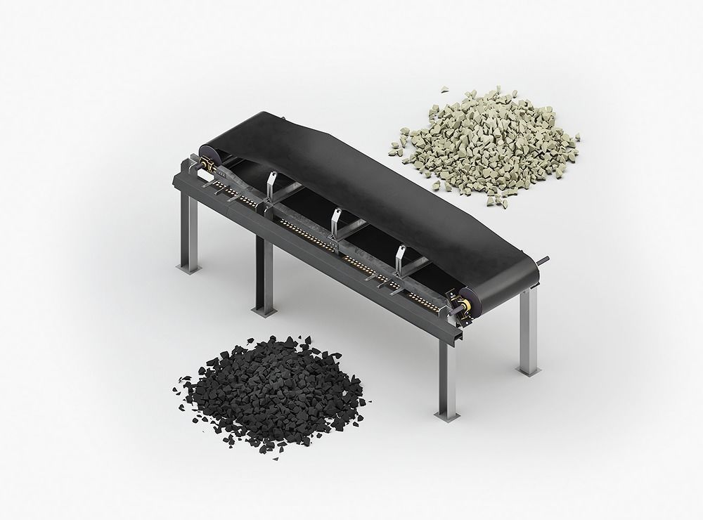 Modular mining conveyor belt 3D model_4