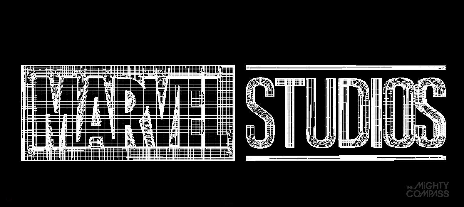 Marvel Studios Logo - Low-poly and High-poly Low-poly 3D model_2
