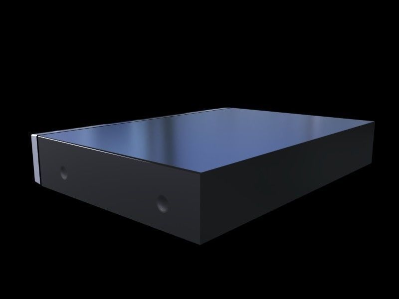 DVD Player 3D model_1