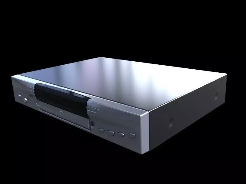 DVD Player 3D model_0
