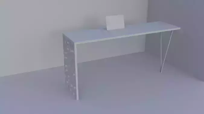 Study Desk 3D print model