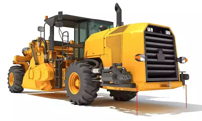 Road Reclaimer 3D model