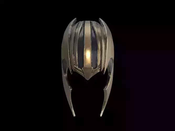 thanos avengers infinity war helmet 3D model