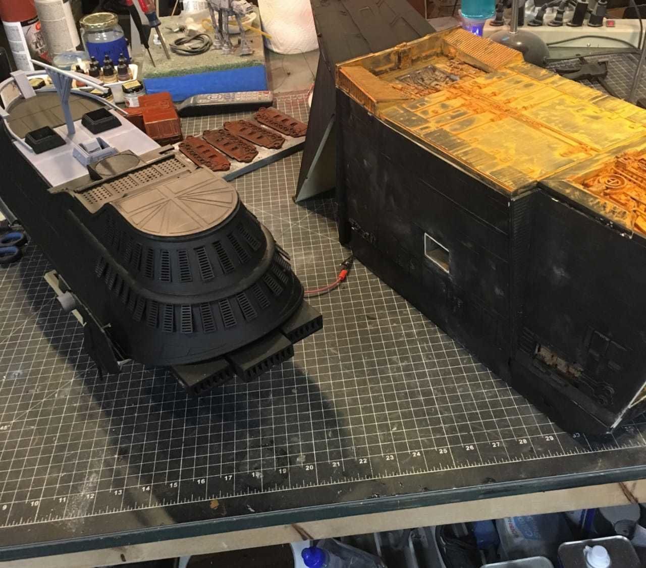 Jabba The Hutt Sail Barge Ship 3D model 3D print model_7