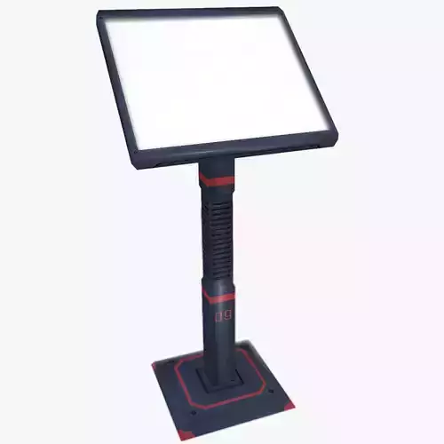 Sci-fi Display - Low Poly Free low-poly 3D model