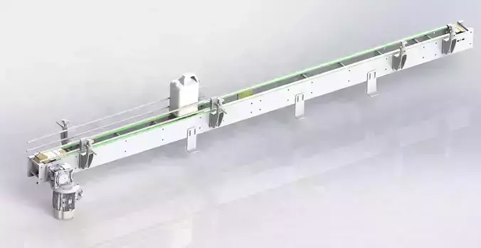 Labeling machine assembly line