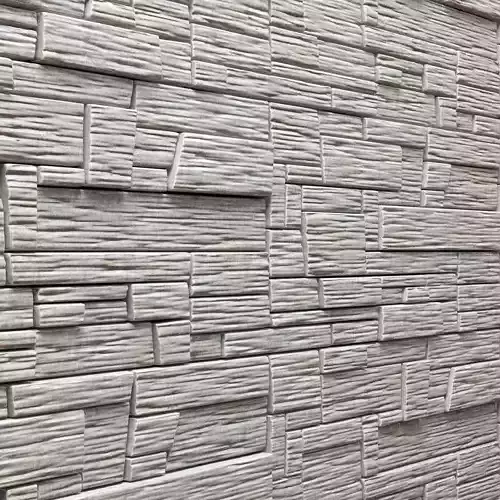 Stone panel decoration