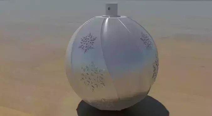Christmas sphere 3D print model