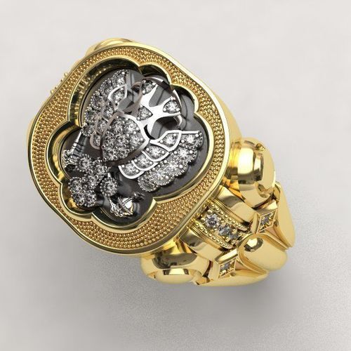 Pomelnikov empire ring - replica 3D print model
