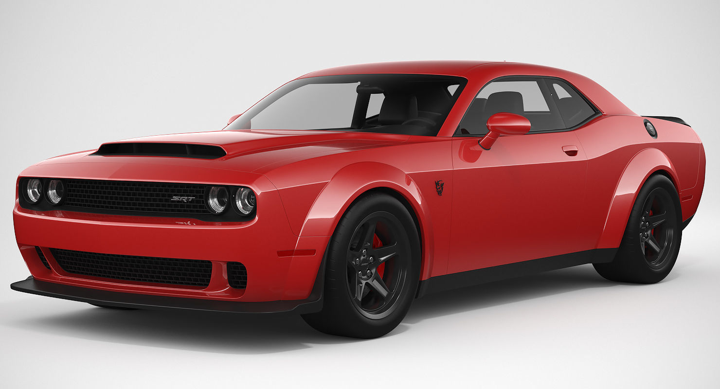 Dodge Challenger SRT Demon 2018 3D model_1