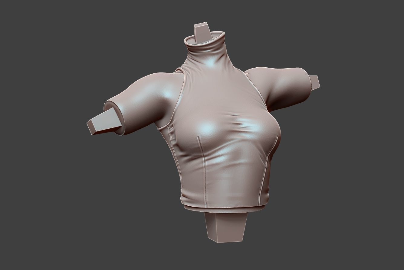 Psylocke Pose 3 3D print model_20