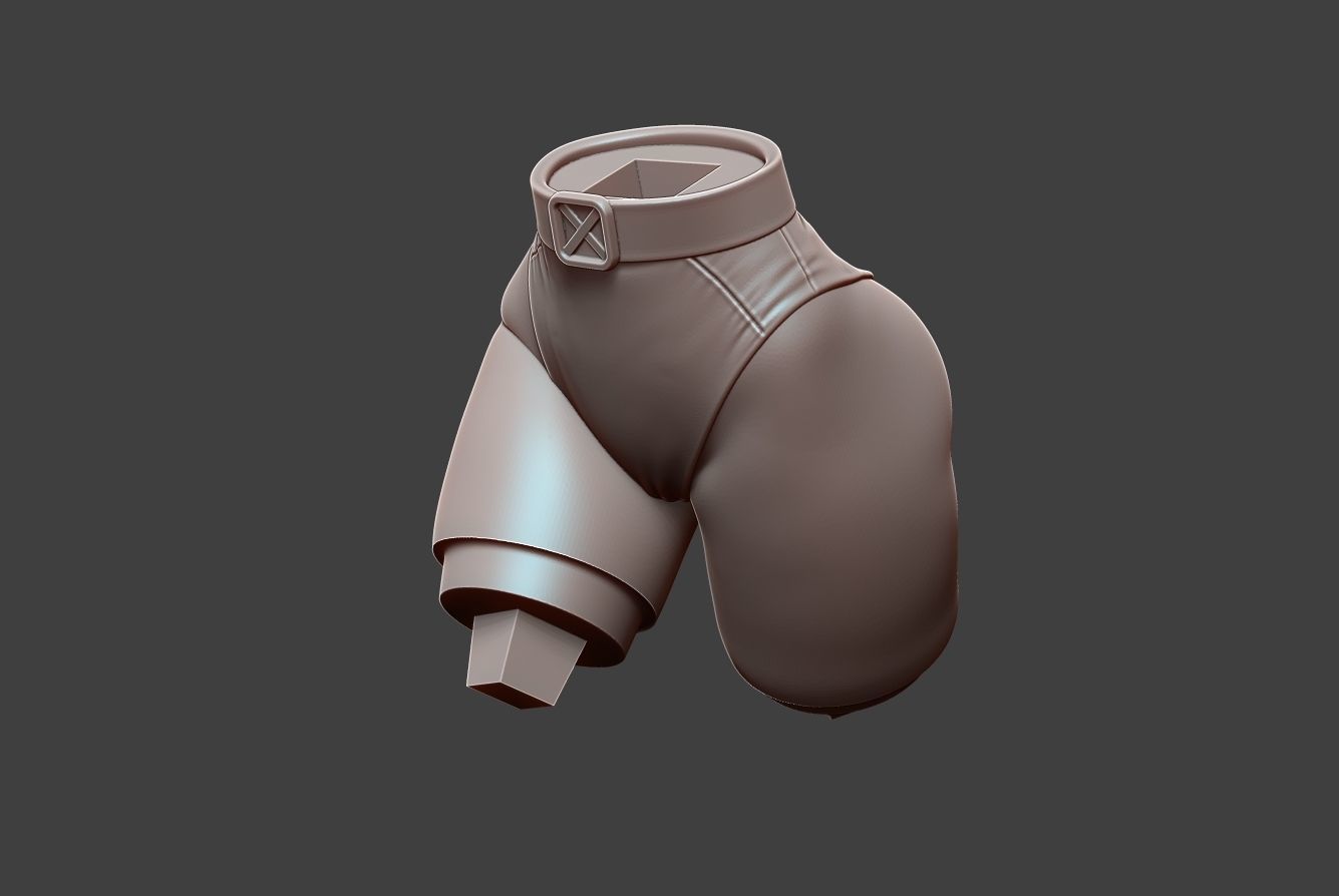 Psylocke Pose 3 3D print model_19