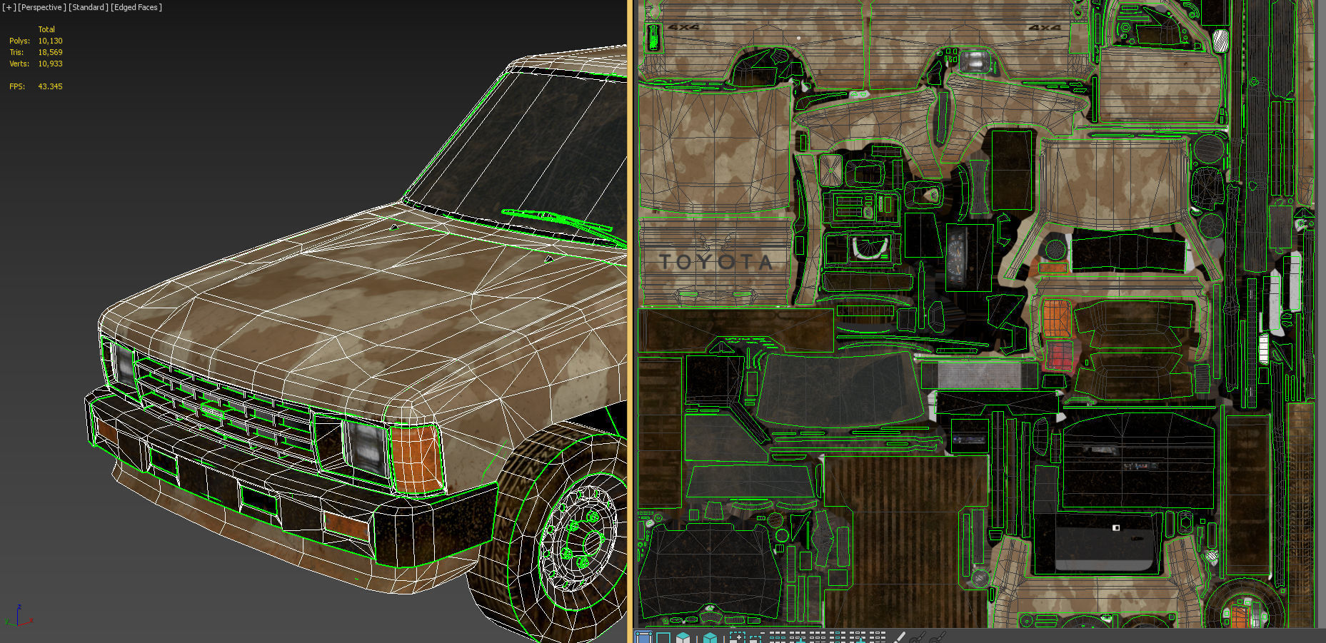 Unity 3D Vehicle Pack Low-poly 3D model_8