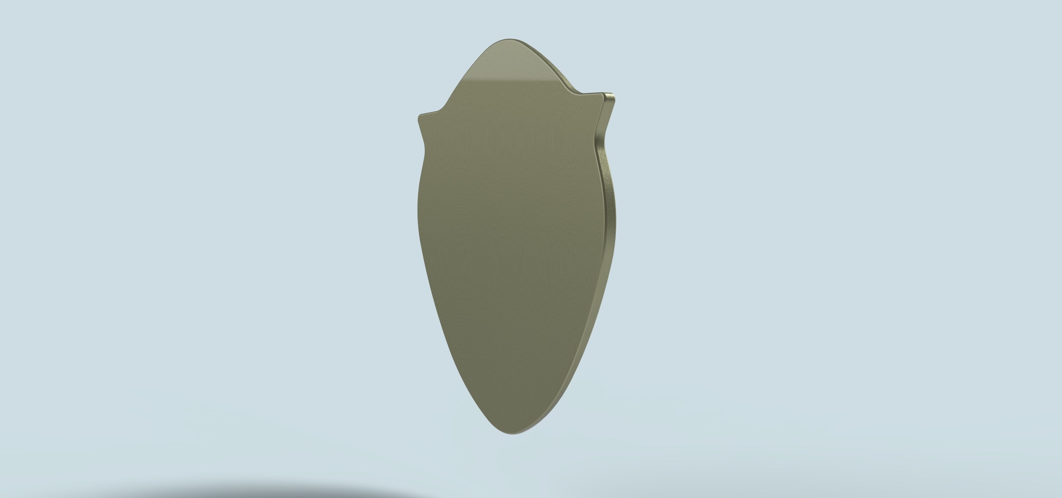 Belt buckle of Dora Milaje from movie Black Panther 3D model_5