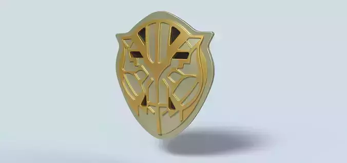 Belt buckle of Dora Milaje from movie Black Panther