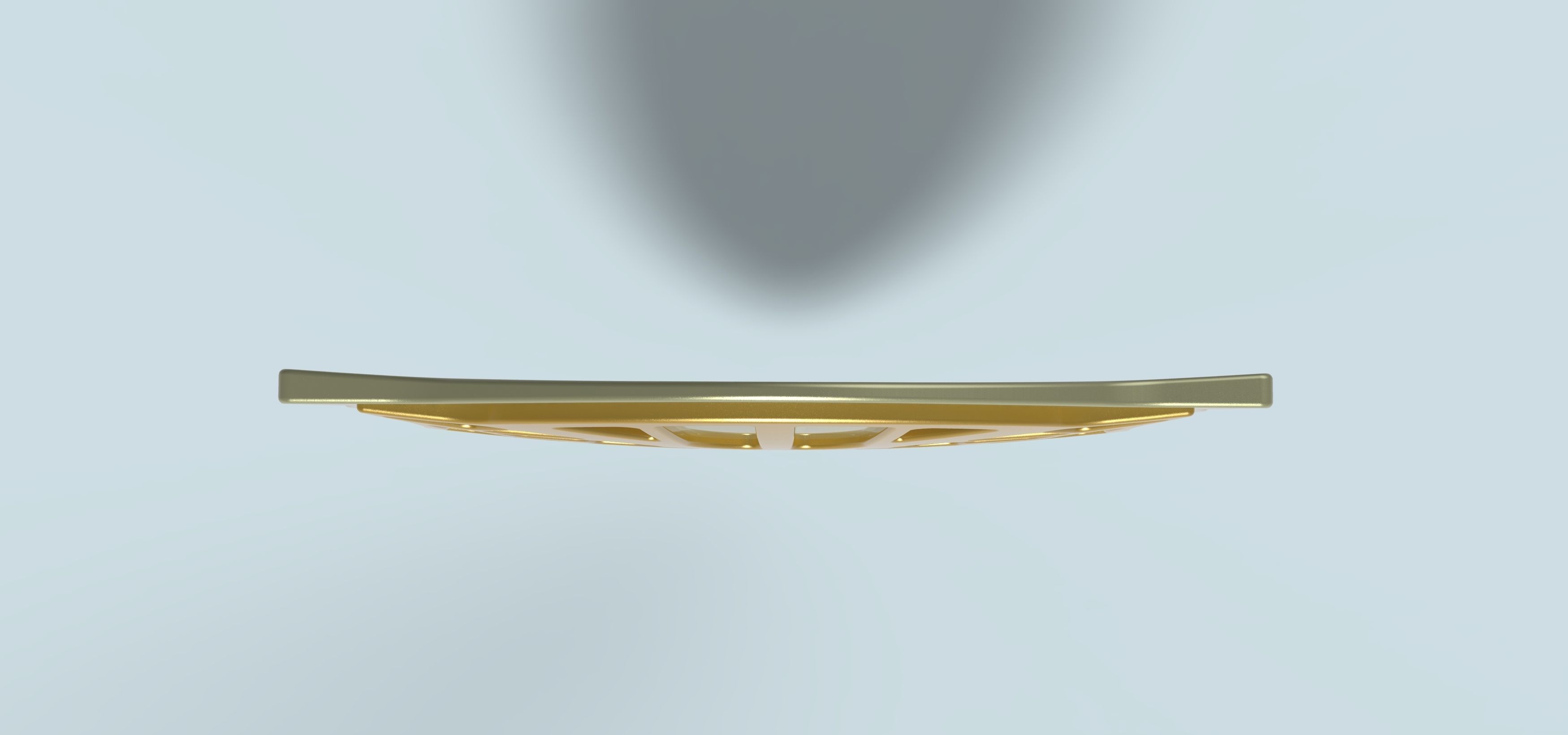 Belt buckle of Dora Milaje from movie Black Panther 3D model_8