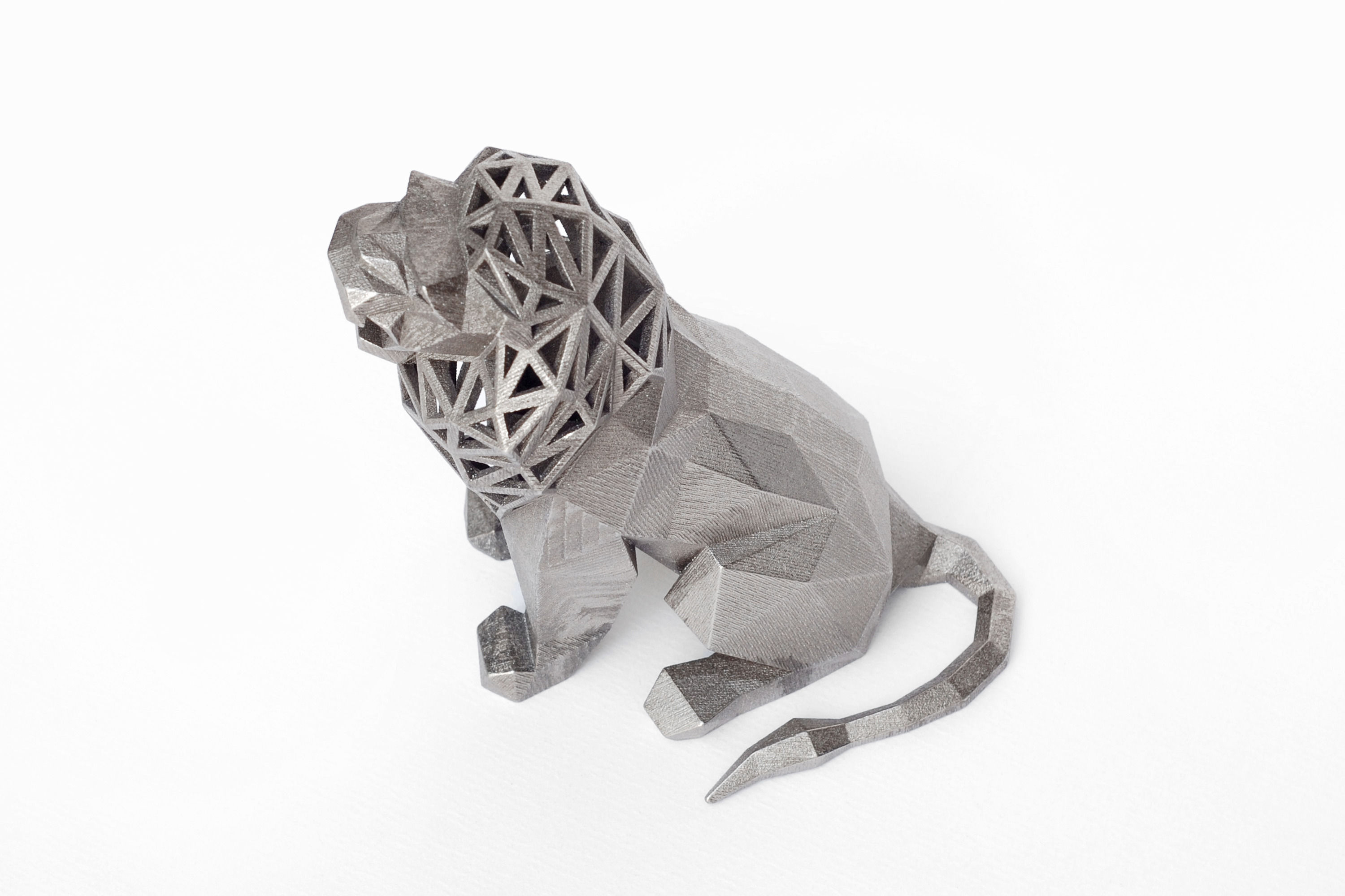 Roaring Lion 3D print model_2