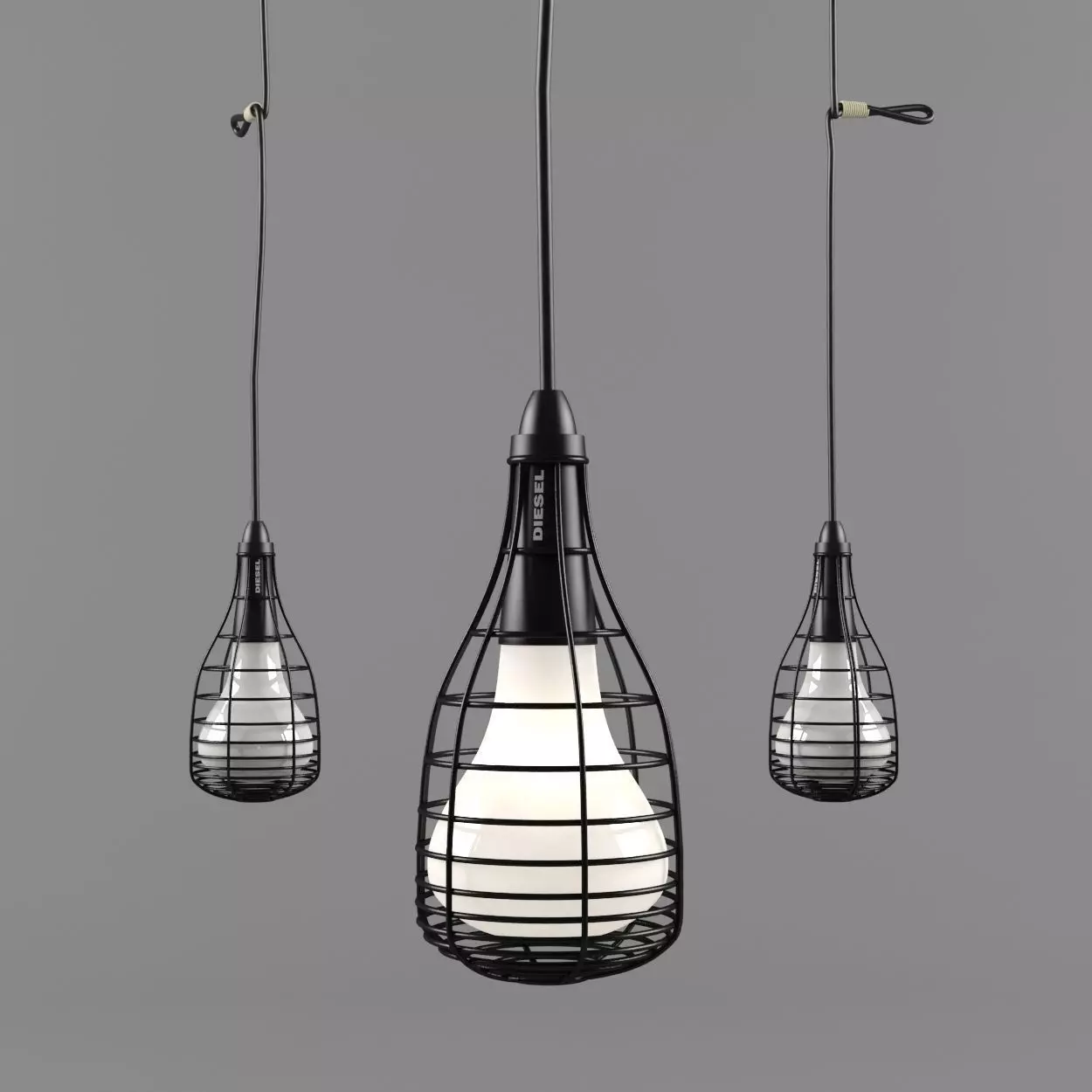 DIESEL CAGE LIGHT Free 3D model